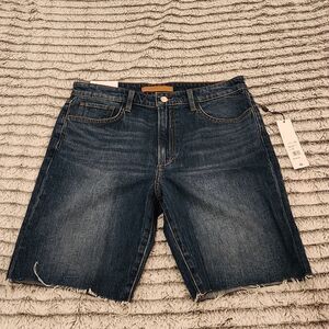 Dark wash Joe's jeans vintage stretch high waist shorts size 30, new with tags!